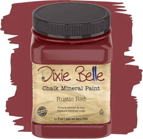 Vista 348 de Pintura para muebles con acabado de tiza Dixie Belle Paint Company - Amatista (4oz) - Pintura mineral de tiza chic púrpura profundo mate