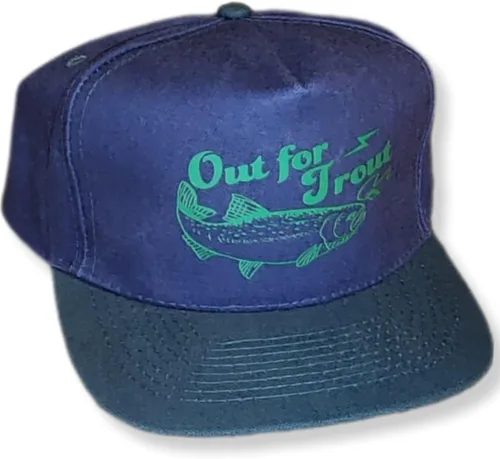 Vista 46 de ThatsRad Out for Trout Corduroy Snapback Sombrero Gorra Pesca con Mosca Pescador