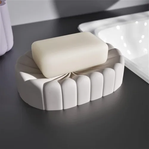 Vista 2 de Jabonera Molde de Silicona DIY Accesorios de Baño Set Herramientas para Hacer