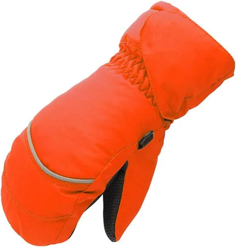 Vista 7 de YASSUN Mitones de nieve de invierno impermeables unisex para adultos, guantes cálidos deportivos para niños, bebés, en esquí, monopatín, muñeco