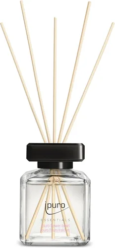 Vista 2 de ipuro - Essentials Room Fragrance Flower Bowl 6.8 fl oz Ambientador con fragancia floral, mandarina, bergamota, jazmín, violeta y madera de cedro