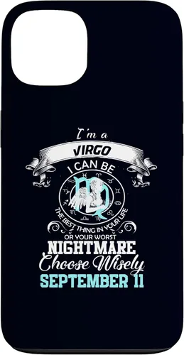 Vista 7 de Virgo Zodiac Sign Astrology Horoscope September 11 Birthday Case for iPhone 17