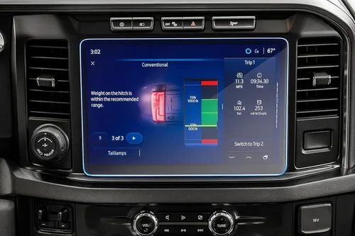 Vista 20 de CDEFG Protector de pantalla de automóvil con control central, protector de pantalla táctil para Dodge RAM 1500/2500/3500 Uconnect 2013-2018, vidrio
