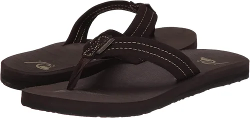 Vista 13 de Quiksilver Men's Carver Suede 3 Point Flip Flop Athletic Sandal