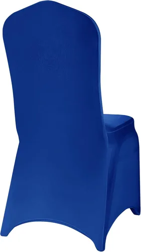 Vista 83 de Funda de elastano para silla, 12 unidades, fundas para silla, fundas para sillas de sala de estar, funda extraíble lavable y elástica para silla