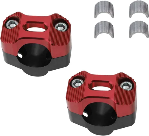 Vista 15 de Abrazaderas de mango para manillar de motocicleta, soporte de barra de grasa elevadora, 1.102 in, 1 1/8 pulgadas, universal CNC para EXC SX CRF YZF