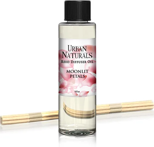 Vista 79 de Urban Naturals Recambio de aceite difusor de varillas ámbar y lavanda, lavanda relajante, ámbar cálido, aroma calmante para habitación, 4 onzas +