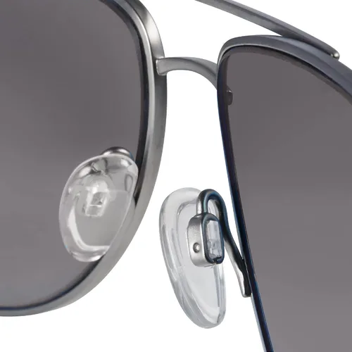 Vista 5 de Method Seven Ascent FLT18 - Gafas de sol de aviación para pilotos Plateado 130mm
