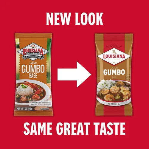 Vista 7 de Louisiana Fish Fry Gumbo Base de 5 onzas (paquete de 24) – Auténtico sabor cajún en una deliciosa base de Gumbo – Solo tienes que añadir tu elección