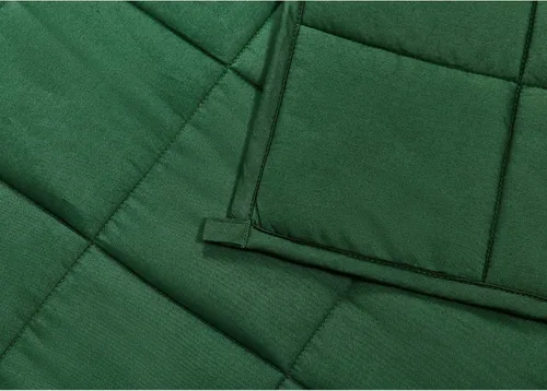 Vista 3 de TONGDADA Manta con peso para niños, 40 x 60 pulgadas, 10 libras, para niños de entre 80 y 125 libras, material de algodón de primera calidad