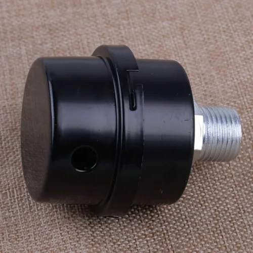 Vista 7 de HL018200AV Compresor de Aire Silenciador Filtro Metal, 0.787 in Rosca (1/2 "PT 0.787 in)