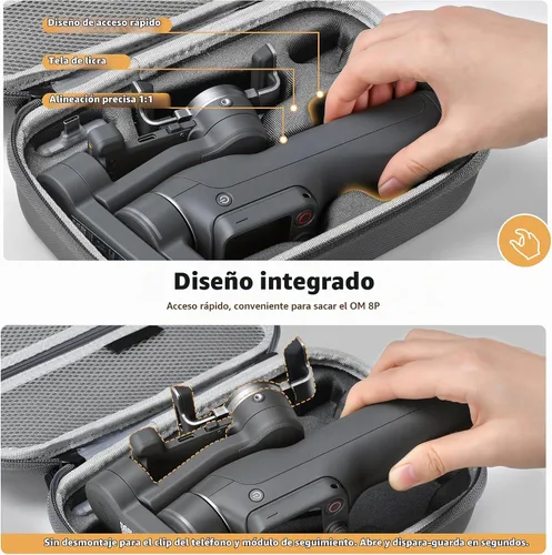 Vista 4 de Osmo Mobile 8P - Funda con asa y correa ajustable (no para OM 8)