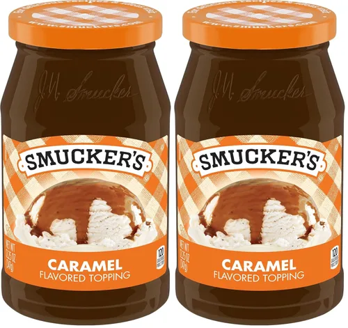 Vista 5 de Smucker's Topping con sabor a caramelo, 12.25 onzas