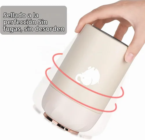 Vista 5 de HOUSETEC Termo para comida caliente – Contenedor de alimentos aislado con tenedor y cuchara plegable, termo de alimentos a prueba de fugas, termo