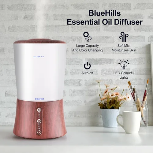 Vista 9 de Humidificador difusor de aceites esenciales