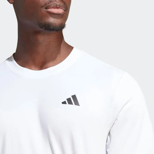 Vista 7 de adidas Camiseta de tenis Club de 3 rayas para hombre