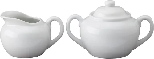 Vista 10 de HIC Kitchen Soporte para paquetes de azúcar, porcelana blanca fina
