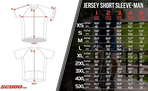 Vista 5 de Jersey de ciclismo de manga corta para hombre de Puerto Rico