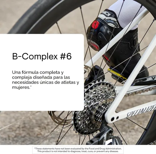 Vista 3 de THORNE - B-Complex #6 - Complejo de Vitamina B con Formas Activas de Vitaminas B Esenciales y B6 Extra-60 Porciones