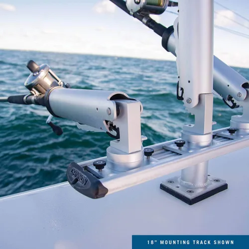Vista 5 de Cannon - Pista de montaje de aluminio para descensores y accesorios para barcos