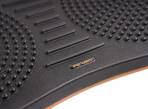 Vista 7 de FEZIBO Alfombrilla de Escritorio de Pie con Tabla de Equilibrio, Alfombrilla Antifatiga para Escritorio de Oficina, Tabla de Equilibrio con Diseño