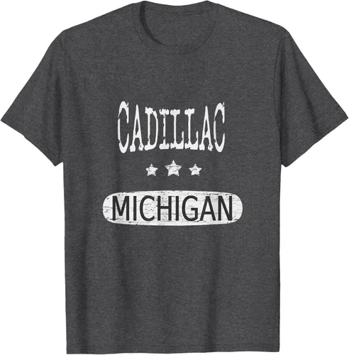 Vista 39 de Vintage Cadillac Michigan Camiseta