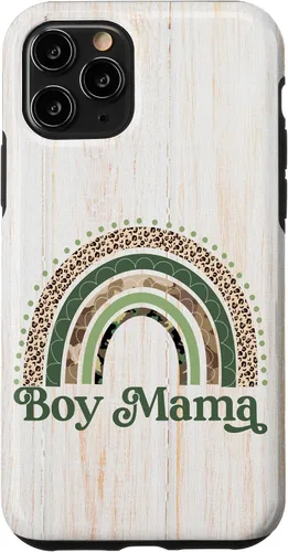 Vista 29 de Funda para iPhone 17 con estampado de leopardo y arcoíris para iPhone 17