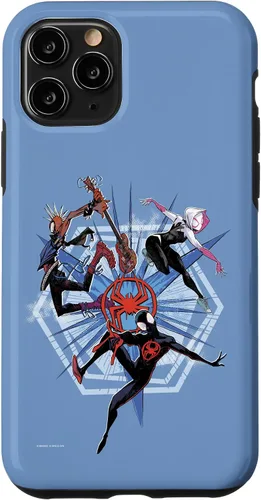 Vista 27 de Funda para iPhone 16 Marvel Spider-Man: Across the Spider-Verse Miles Gwen Hobie