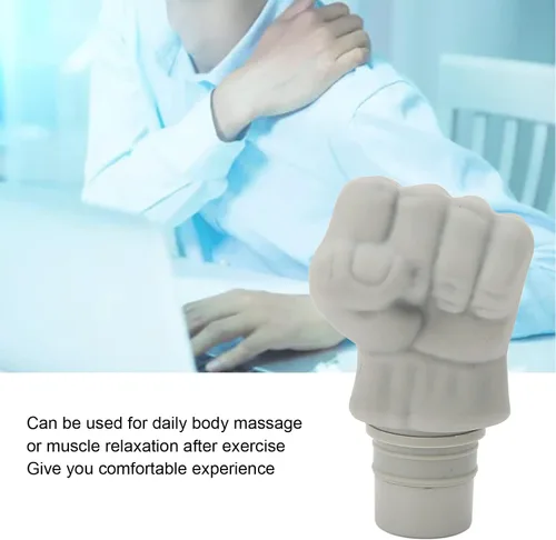 Vista 5 de Brrnoo Reemplazo de la cabeza de la pistola del masaje muscular, masajeador de la percusión del tejido de la pistola del masaje del Massager