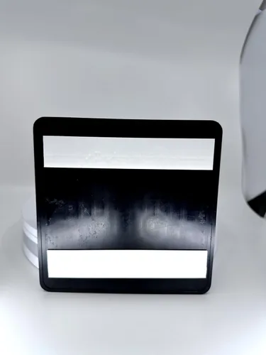 Vista 4 de ADA EXIT Sign Braille grado II, 6 x 6 pulgadas, cinta de doble cara (negro/blanco)
