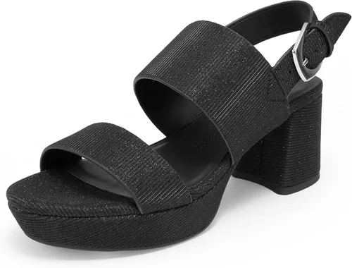Vista 22 de Sandalias de tacón Aerosoles Camilia para mujer Natural