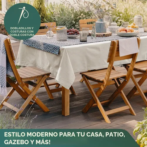 Vista 5 de CCS Lona Protectora de Lona para Pintura – Lona Duck de Algodón Multiusos para Cortinas, Manteles, Telones de Fondo – Cubierta de Piso y Protector