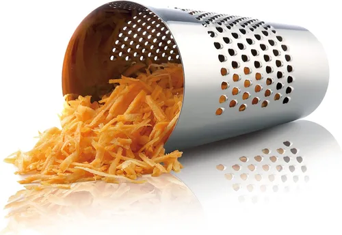 Vista 2 de EVA SOLO Cuenco para rallar Acero inoxidable Apto para lavavajillas Rallador profesional para queso parmesano, verduras o jengibre Diseño
