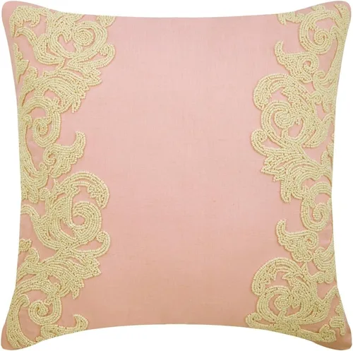 Vista 13 de The HomeCentric Fundas de almohada, funda de almohada decorativa rosa fucsia, funda de cojín geométrica, funda de almohada de 12 x 12 pulgadas