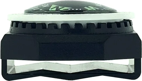 Vista 3 de Sun Company GoCompass - Brújula de muñeca micro orientadora Correa de reloj o brújulas de pulsera Paracord con bisel giratorio