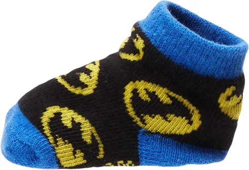 Vista 5 de DC Comics Conjunto de corbatín y calcetines de superhéroe para bebés
