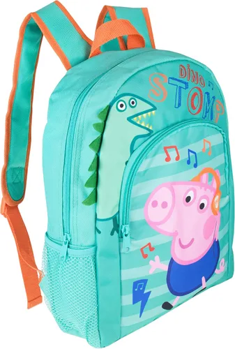 Vista 2 de Peppa Pig Mochila George Pig para niños, Azul