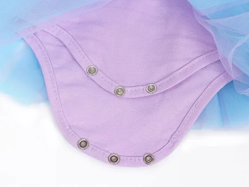 Vista 8 de Eledobby Ropa de princesa para bebés y niñas, enterizo con diadema, disfraz de Halloween, vestido de fiesta de cumpleaños