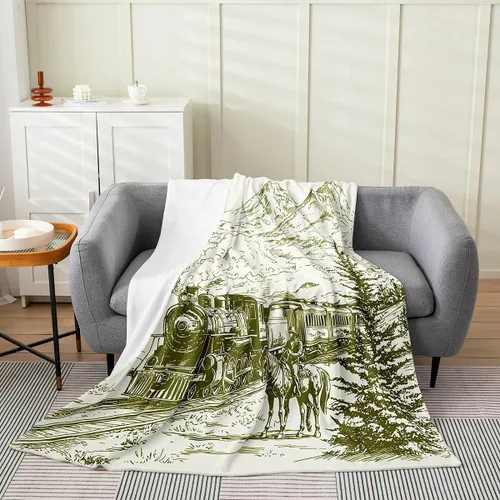 Vista 19 de Erosebridal Manta de vaquero occidental de 40 x 50 pulgadas, diseño del desierto americano del salvaje oeste americano, ilustración dibujada a mano