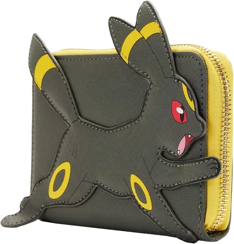 Vista 2 de Loungefly Pokemon Umbreon - Cartera con cremallera alrededor