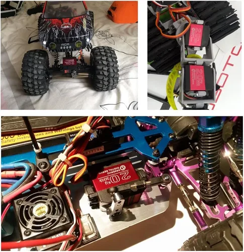 Vista 5 de Servo Digital de 20KG (44.1 lbs) de Alto Torque con Engranaje de Metal Completo Impermeable para Modelo RC DIY, DS3218MG, Ángulo de Control 270°