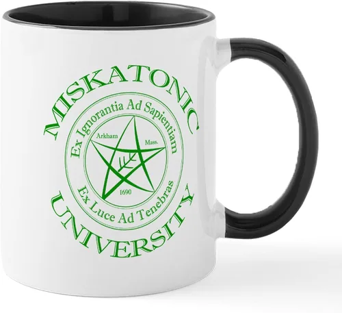 Vista 8 de CafePress Miskatonic University - Taza de café de cerámica, taza de té, 11 onzas
