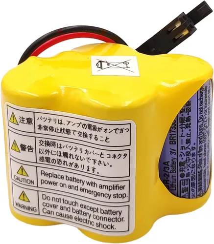 Vista 3 de 4 piezas BR-2/3AGCT4A 6V 4400mAh batería de repuesto para A98L-0031-0025 con enchufe negro
