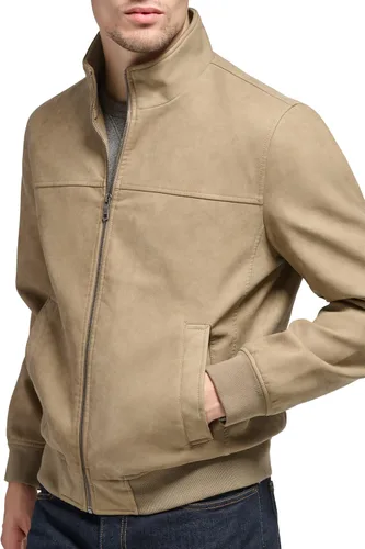 Vista 5 de Tommy Hilfiger Chaqueta bomber de piel sintética para hombre