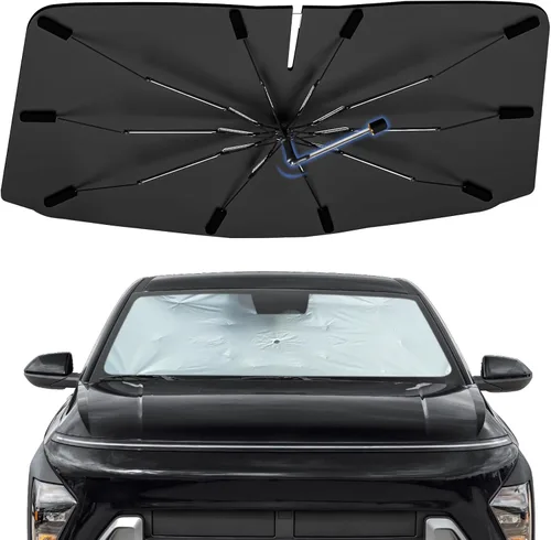 Vista 91 de Sombrilla Parasol para Parabrisas para Mazda 3 2014-2026, Parasol Plegable para Coche para Ventana Delantera, Visera Protectora Solar Altamente