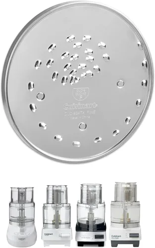 Vista 4 de Cuisinart DLC-842TX-1 Disco de corte fino de acero inoxidable de repuesto de 0.079 in compatible con los modelos DFP-11, DFP-7BC, DLC-10, DLC-2007N