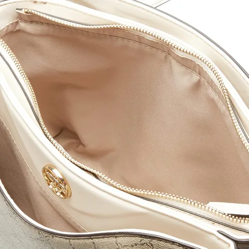 Vista 5 de NINE WEST Geneva Jet Set - Bolso de mano, logotipo beige leche, Logotipo beigeleche