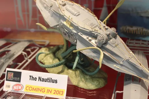 Vista 4 de Submarino Nautilus 9120 1/144 por Pegasus Hobbies