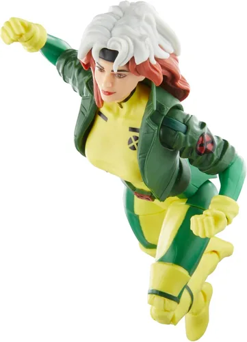 Vista 4 de Marvel Legends Series Rogue, X-Men '97 Figuras de acción coleccionables de 6 pulgadas Marvel Legends - Figura de acción retro de 6 pulgadas X-Men