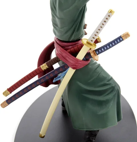 Vista 4 de Banpresto One Piece Swordsmans Moment Volume 1 Roronoa Zoro Figura
